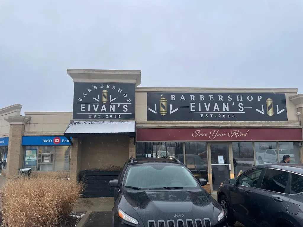 Eivans barbershop — Barber shop in Komoka